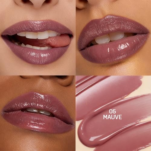 Image of Colors Queen Lip Luminizer Gloss | Non-Sticky & High Shine Glossy Finish | Gives Fuller Lip Effect & Extra Hydration | Long Lasting Lip Gloss for Women Enriched with Shea Butter (Mauve, 9ml)
