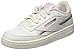 Reebok Damen Club C 85 VEGAN Sneaker, Chalk/pink Glow/Baked Earth, 40 EU
