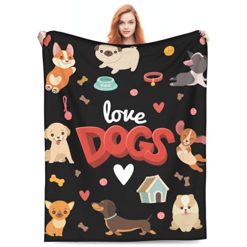 Dog-Blanket-for-Adults-Kids-Puppy-Blanket-Gifts-60-x-50-Flannel-Pug-Dachshund-Corgi-Throw-Blanket-for-Bed-Living-Room-Sofa-Couch-Soft-Warm-Lightweight-Cozy-Dog-Pet-Decor - Cucciolini Doodles   Dog-Blanket-for-Adults-Kids-Puppy-Blanket-Gifts-60-x-50-Flannel-Pug-Dachshund-Corgi-Throw-Blanket-for-Bed-Living-Room-Sofa-Couch-Soft-Warm-Lightweight-Cozy-Dog-Pet-Decor