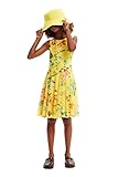 normalhoher Bund Desigual Mädchen Vest_gardenia 8022 Amarillo Sol Dress, Gelb, 14 Jahre EU