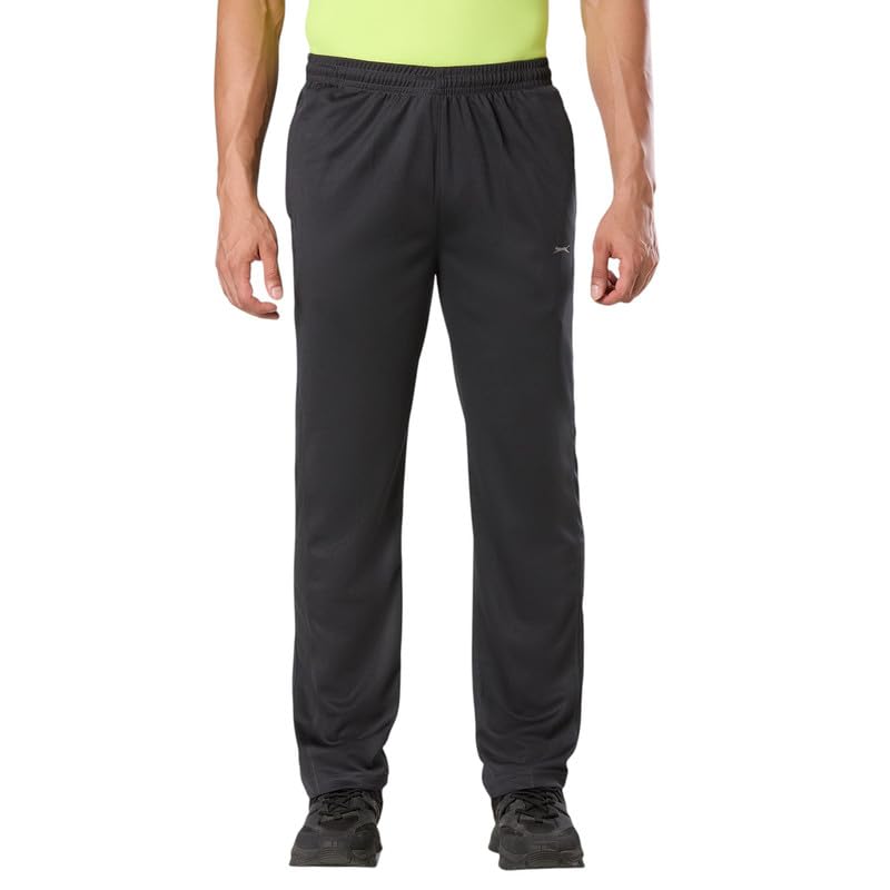 black panther Active Fit Men's Track Pants | Polyester Mid Rise Regular Fit Track Pants for Men | Casual Trousers | Gym Trackpants | Activewear Sports Lowers for Man (200572 LDX)-picture-25
