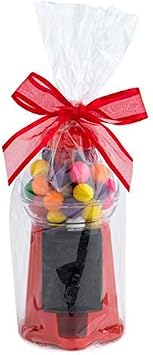 Purple Q Crafts Clear Basket Bags 9 x 20 10 Pack Cellophane Gift Bag for Small Baskets, Mugs and Gifts 1.2 Mil Thick 10