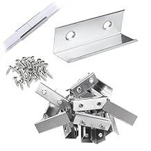 Muzata 20Pack Extension Connector for LED Channel fit Muzata V1SW Aluminum V Shape LED Channel for Longer Connection LCB2