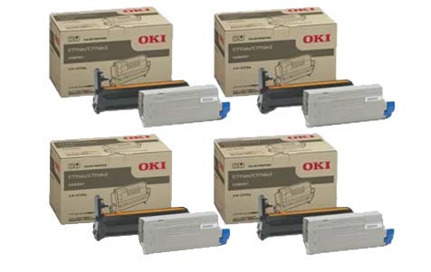 Amazon | OKI 純正 ID-C4J イメージドラム 4色セット (ブラック/シアン 