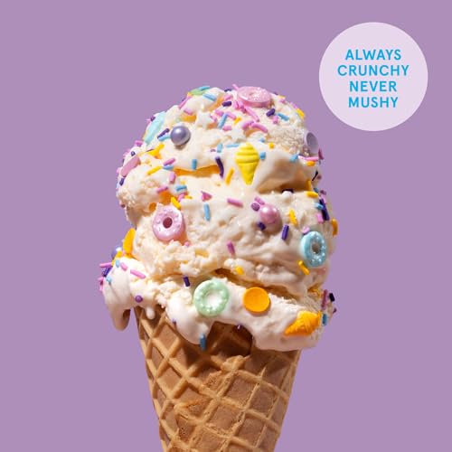 Image of Fancy Sprinkles Sweet Spot Sprinkles | Donut & Ice Cream Shaped Candy Sprinkle Mix | Pastel Rainbow | Cake, Cupcake & Cookie Decorating | Kids Birthday & Summer | 1 Pack (0.5c)