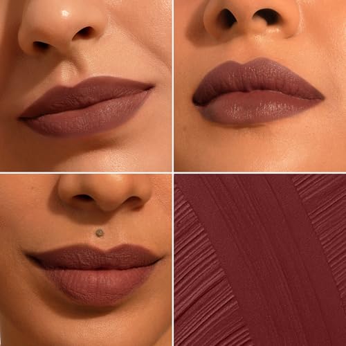 Image of Pilgrim Oh So Creme! Bullet Lipstick | Silky-Matte Finish | Highly Pigmented and Long Lasting | Enriched with Exotic French Grape Seed Oil | (Chic Coco-23)