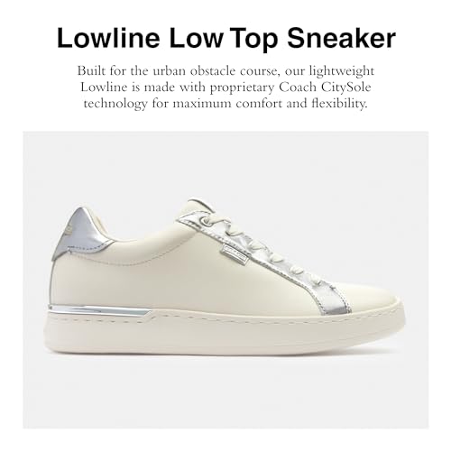 Image of Coach Womens Lowline Printed Leather