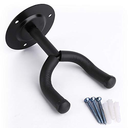 AKORD Lot de 4 Supports muraux réglables pour Guitare et Violon Noir, Set de 4 Pièces - Les Beatles, Paul McCartney, John Lennon, RIngo Starr, George Harrison AKORD Lot de 4 Supports muraux réglables pour Guitare et Violon Noir, Set de 4 Pièces – Image 3
