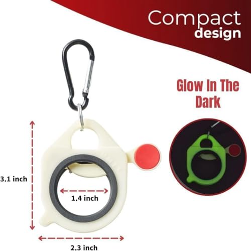 Elqubkan Kabelbinder-Organizer, 5-Teilig, Werkzeuggürtel-Krawattenhalter, Kabelbinderspanner, ABS, Schwarz, Belt Clip mit Automatik-Kabelbinder-Sicherungsmechanismus