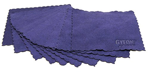 GyeonMicrofiber Suede Applicator Towel, 4 x 4-10 pack