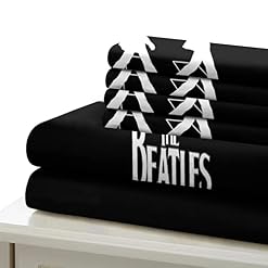 The Beatles Parure De Lit 3 Pièces pour 2 Personnes À Groupe de Rock Rock ‘n’ Roll Impression 3D Housse De Couette en… - Les Beatles, Paul McCartney, John Lennon, RIngo Starr, George Harrison The Beatles Parure De Lit 3 Pièces pour 2 Personnes À Groupe de Rock Rock 'n' Roll Impression 3D Housse De Couette en… – Image 5