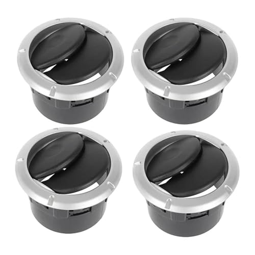 4 Grilles de Ventilation 8200212480 Argent pour Renault Duster et Master
