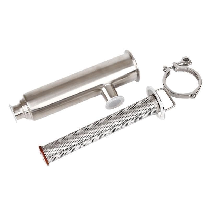 Filtro De Tubería De Triple Abrazadera De Acero Inoxidable SS304/316L, Filt