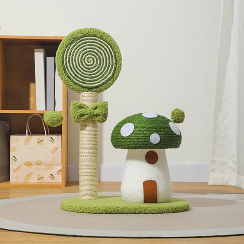 Griffoir en sisal en forme de champignon pour petit chaton - 8