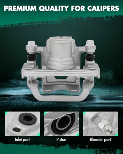 Image of SCITOO Rear Right Brake Caliper With Bracket 19B2781 For Nissan For Altima 2002-2006 2013-2018 For Nissan For Maxima 2003-2007