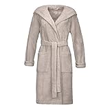Material: 100% Baumwolle Vossen Damen Bademantel Chino Moonstone, l