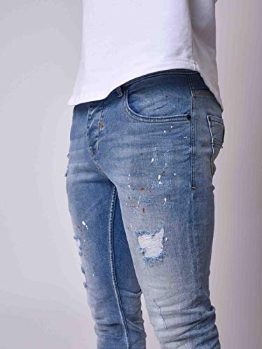 Project X Paris Odzież Dżinsy 75% Cotton, 23% Poliester, 2% Spandex Szary Rozmiar 33, Wszechstronne możliwości łączenia