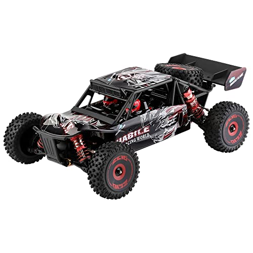 WLtoys 日本正規品 技適認証済 1/12 電動RCカー 最高速度75km/h エクスプローラー ブラシレスVer. 4WD バギー Explorer Brushless Ver. 4WD Buggy ブラック ハイテック 完成品 ラジコンカー RTR オフロード レーシング 2.4GHz 4WD プレゼント 贈り物 124016