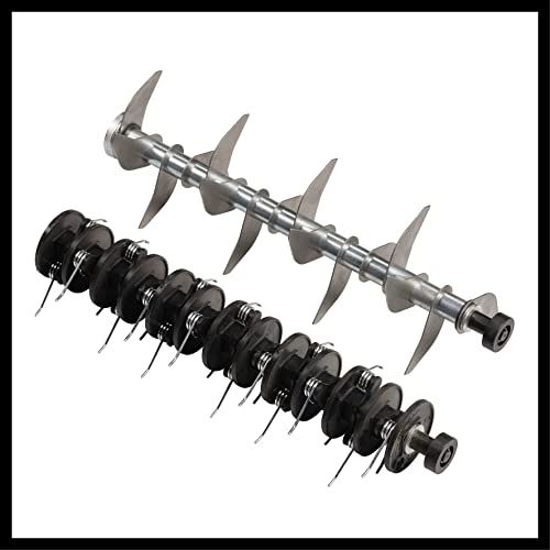 Einhell GE-SA 36/35 Li-Solo Power X-Change Battery Fan (Li-Ion, 36 V, Brushless Motor, 35 cm Roller, 28 L Collecting Bag, Adjustable Working Depth, No Battery)