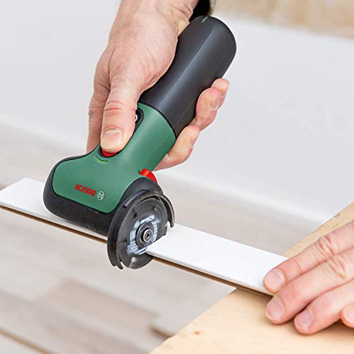 Bosch Mini-Winkelschleifer EasyCut&Grind (Holz (Rundhölzer), Kunststoff, Karton und Metall trennen; 2,0 Ah Akku; 7,2 Volt; im Karton) – Ansicht 2