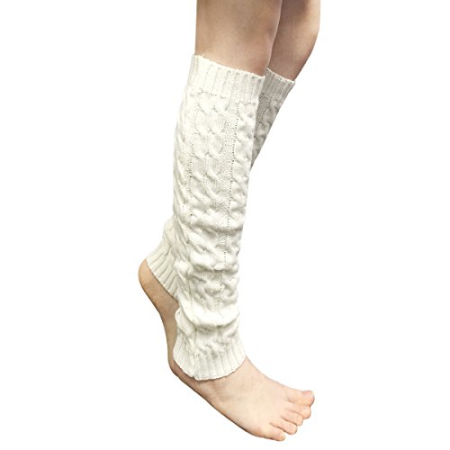 Wrapables Ribbed Cable Knit Leg Warmers for Women4