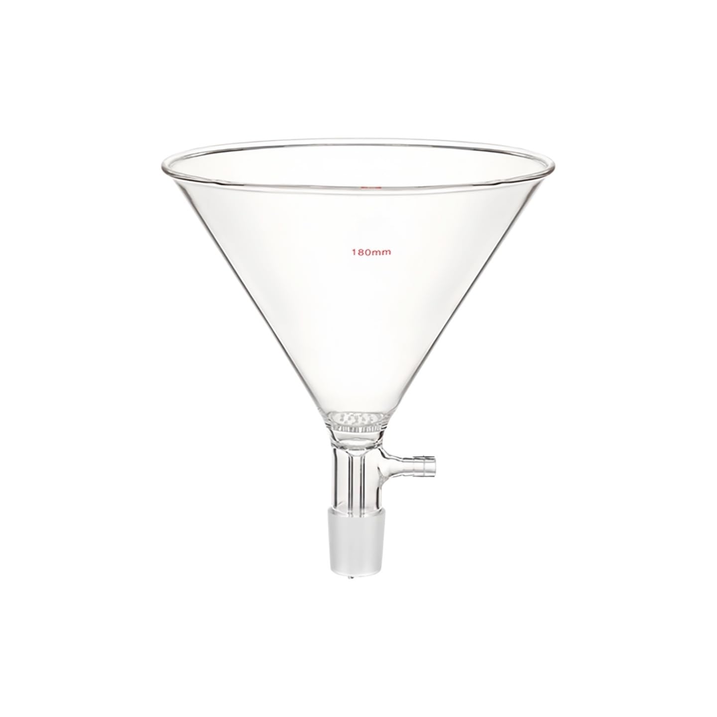 Büchnertrichter aus Borosilikatglas mit Schliff Vakuumfilter-180mm 40/38