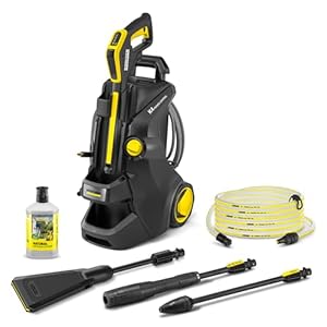 Kärcher high-pressure washer K 4 Power Control Flex eco!Booster Black Edition, pressure: max. 130 bar, flow rate: 420 l/h, area: 30 m²/h, Power Control gun, flexible high-pressure hose, dirt blaster