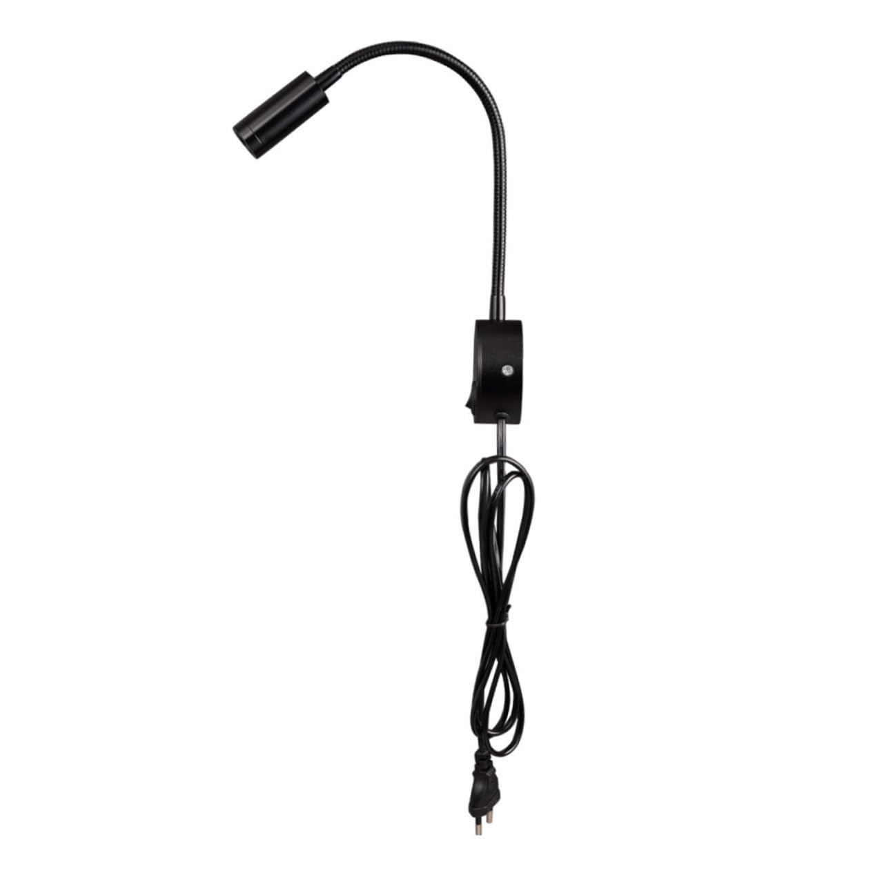2piezas Lámpara de Lectura de Pared LED con Brazo Flexible para Iluminación Nocturna en Dormitorio