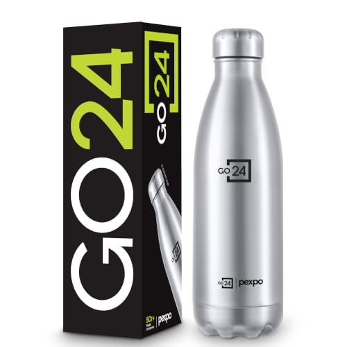 Stainless Steel Water Bottle Electro Silver 1500ml