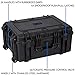 DCB Cases - Element 6104F | 24 x 19 x 11 Ext Dim | IP67 Waterproof | Pluck Foam Insert | Telescoping Handle | Rubberized Grips | Resin-Reinforced Injection Molded Plastic | 4 Latch Lid Close | Wheels