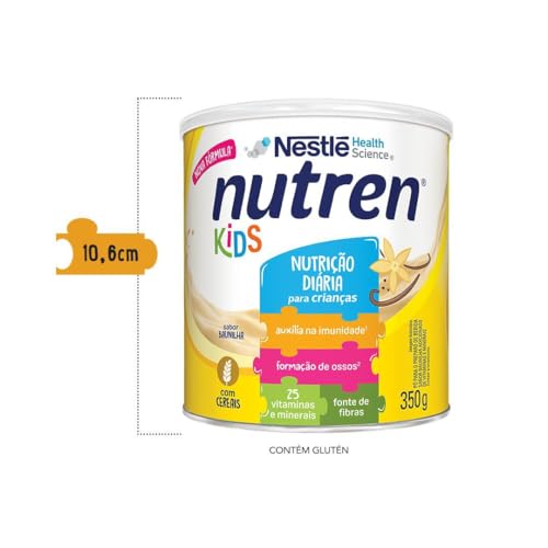 Nutren Suplemento Alimentar Kids Baunilha 350G