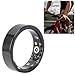 FOSA Smart Health Ring, Step Counter with Multi Movement Modes, Fitness Tracker Ring Fitness Ring for Women Men (Size 11)