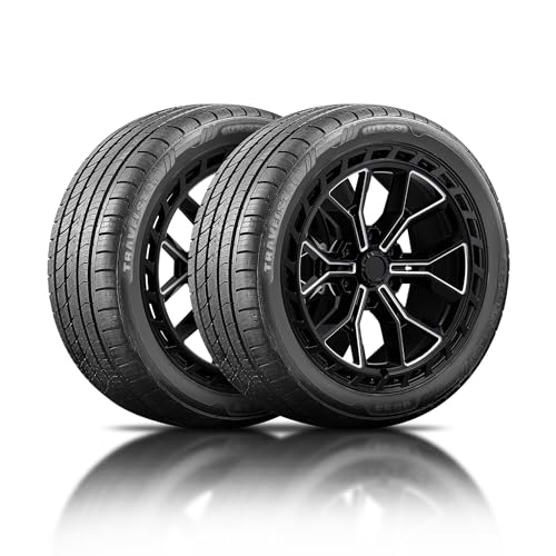 Set of 2 Travelstar UN33 235/55R19 101V High Performance All Season Passenger...