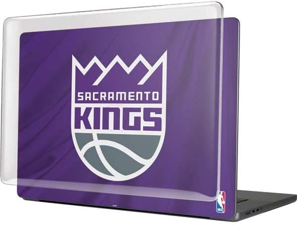 Skinit Case + Skin Compatible with MacBook Pro 16in (2021) - Officially Licensed NBA Sacramento Kings Jersey Design