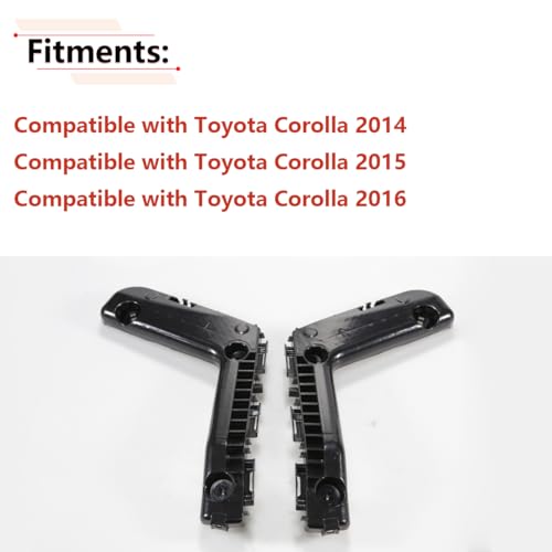 Image of RLB-HILON Front Bumper Bracket Compatible with Toyota Corolla 2014-2016