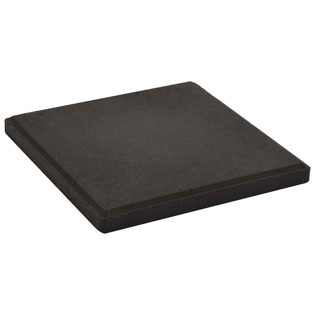 Pagina iniziale attrezzi-Piastre Peso Ombrello Quadrato Calcestruzzo Nero 12 kg
