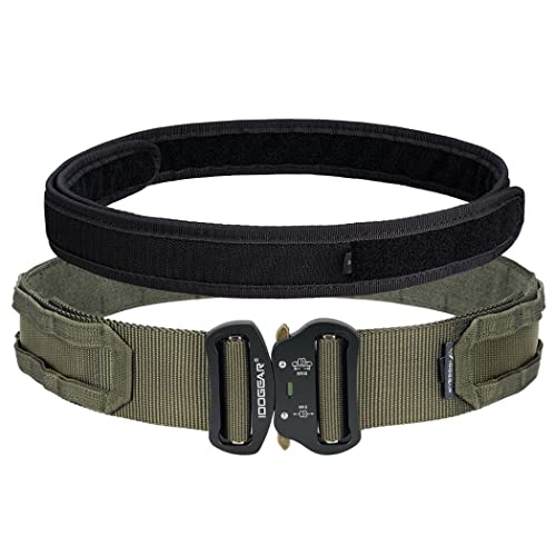 IDOGEAR Belt Outdoor Style Riggers Belt MOLLE Heavy Duty Belt System with 1.75