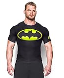 Under Armour Alter Ego 2.0 Compression Base Layer Top Medium Black Hi Vis Yellow