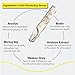 Masofta Anti Gray Hair Darkening Serum | Reverses & Limits Hair & Beard Graying with Arcolys, Melano Gray, for Promoting Darker, Shinier Hair and Beard, For Both Men & Women, 1.01 fl.oz./30 ml