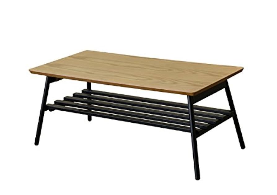 棚付き折れ脚テーブル　Luster　80　オーク 棚付き折れ脚テーブル Luster 80 ABR/OAK/WAL 家具 インテリア