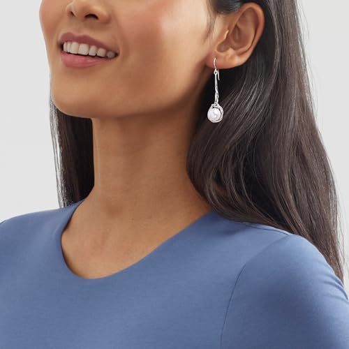 Silpada 'Intertwining Vines' 10.5-11 mm Freshwater Cultured Pearl Twisted Drop Earrings in Sterling Silver4