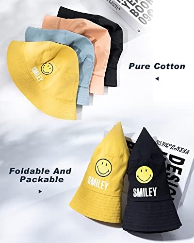Fancet Life Summer Bucket Hat for Men Fishing 100% Cotton Sun UV Protection Beach Boonie Cap Outdoor Hiking