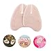 Ipetboom 3pairs Shoe Cushion for Flip-Flops Toe Pads for Sandals Comfortable Half Insoles Shockproof Sandals Insoles Replacement