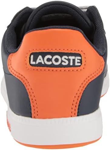 Lacoste Graduate Sneaker, NVY/WHT, 6 US Unisex Big Kid | Image 2