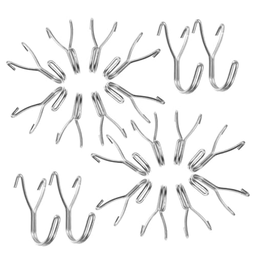 PRETYZOOM 30piezas Gancho Para Tablero Perforado Accesorios De Garaje Organizador De Herramientas Para Colgar Herramientas Resistentes Ganchos Utilitarios Para Garaje Para Tableros