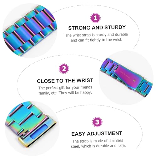 Bracelet acier inoxydable montre Sense rechange solide durable