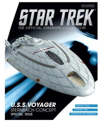 Star Trek Starships Vehicle & Collectors Magazine Exclusive: U.S.S. Voyager (Sternbach Concept)