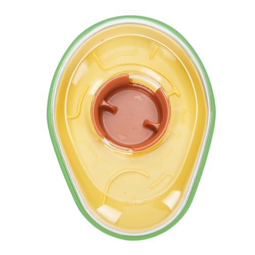 Gonetre Avocado Pet Feeder Slow Feeder Dog Bowl Premium Plastik Dauerhafter Haustiernahrungspender für Katzen und Hunde Heimküche