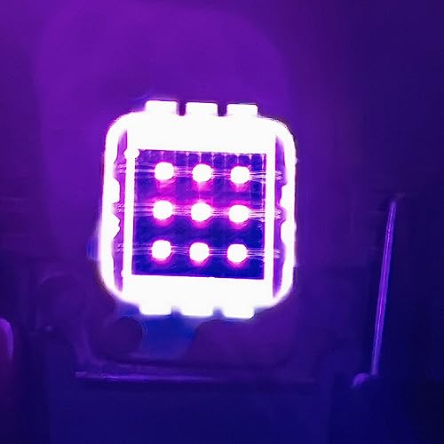 Cleiscry High Power Led Chip 10W SMD COB Emitter Diode Components 10 W Bead (1pcs 445mil 10W UV 395nm)