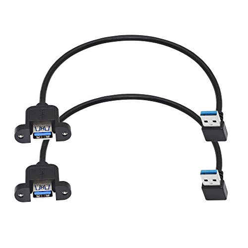 Amazon.co.jp: CERRXIAN パネルマウントusbケーブル、usb3.0ケーブル